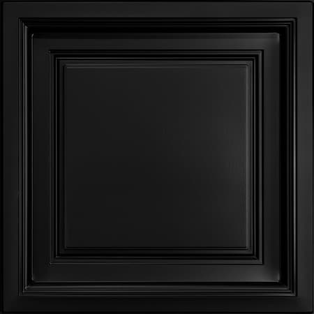 Ceilume Westminster 2ft x 2ft Black Ceiling Tile V1-WEST-22BKO